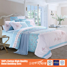 Multifunctional imitation patchwork printed cotton quilt 4pcs bed cover